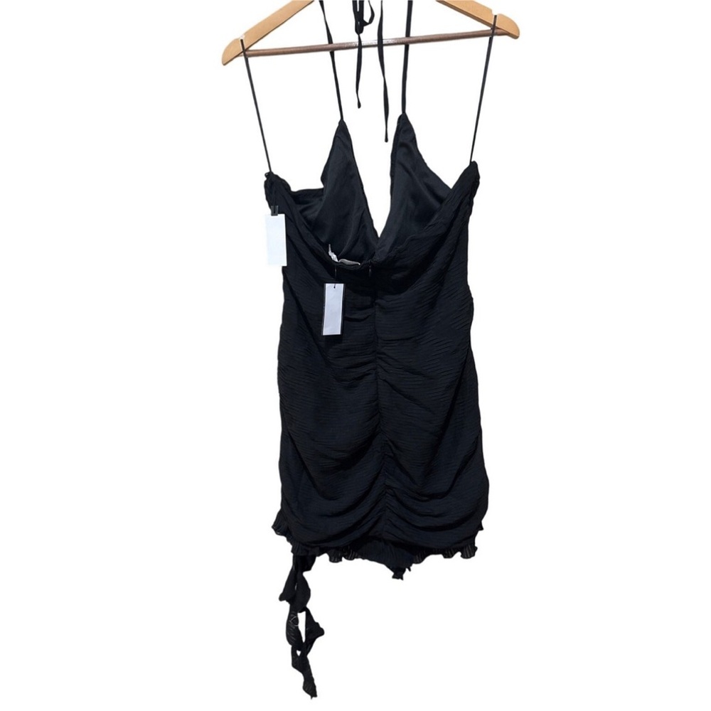 ASTR THE LABEL Ruffle Halter Mini Dress, NWT - Picture 8 of 8